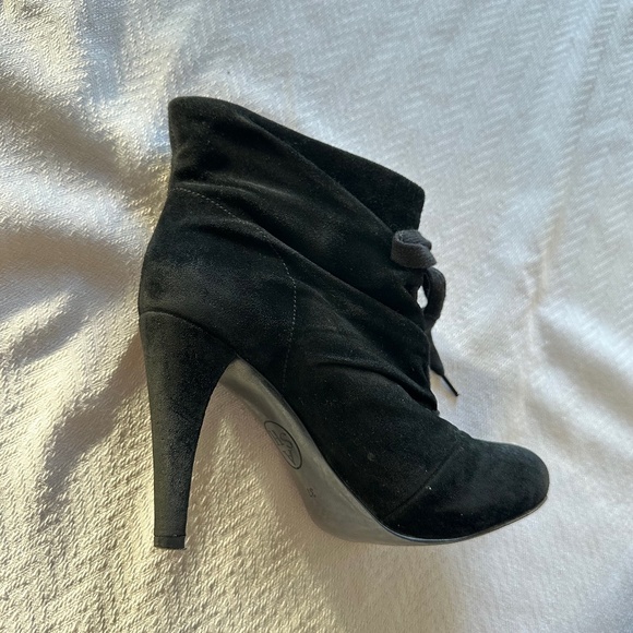 ASH Honey Suede Booties, Size 37, Black - Picture 11 of 12